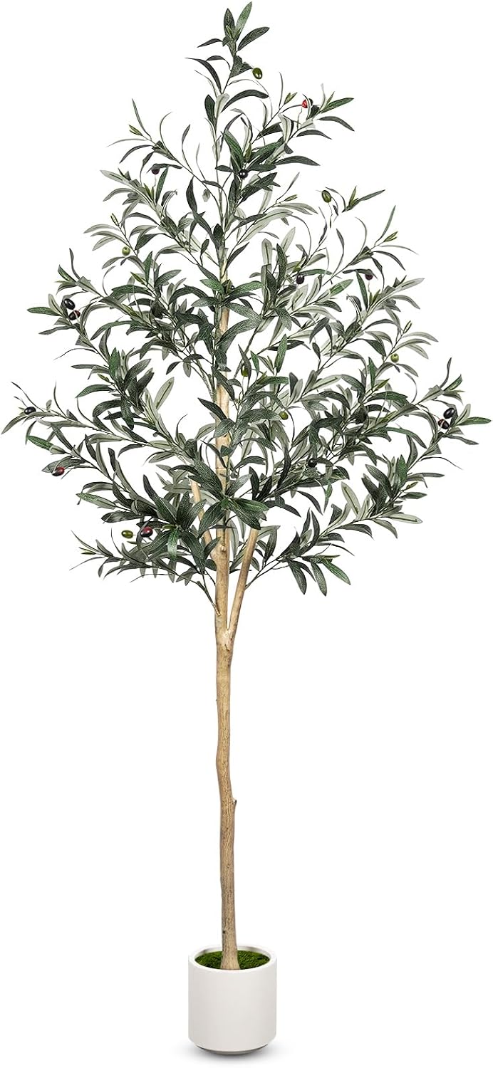Potted Artificial Olive Tree