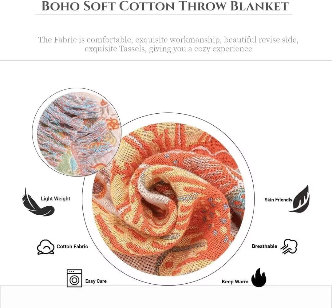 Boho Woven Cotton - Hình 8