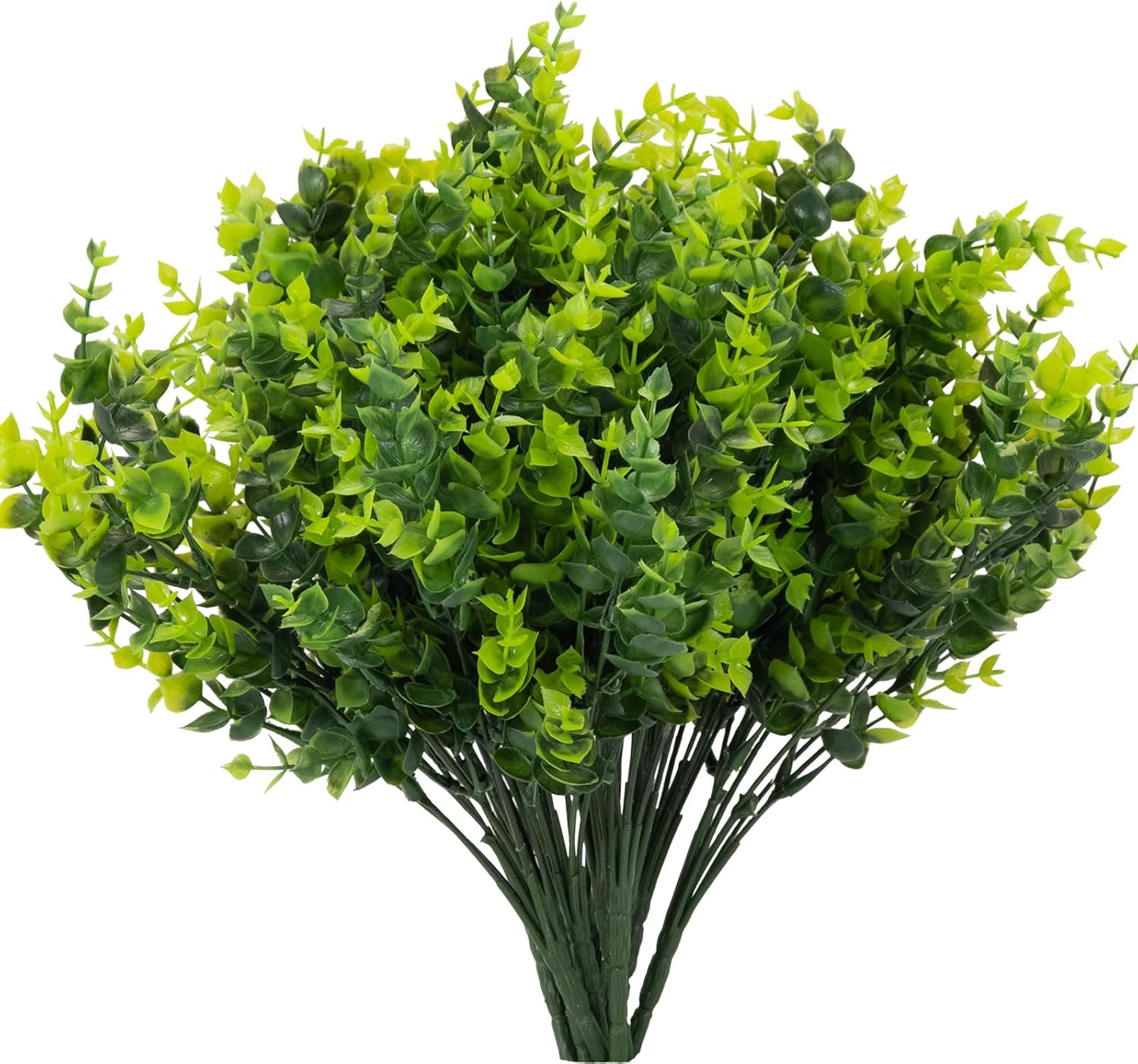 Lush Green Faux Eucalyptus Bush
