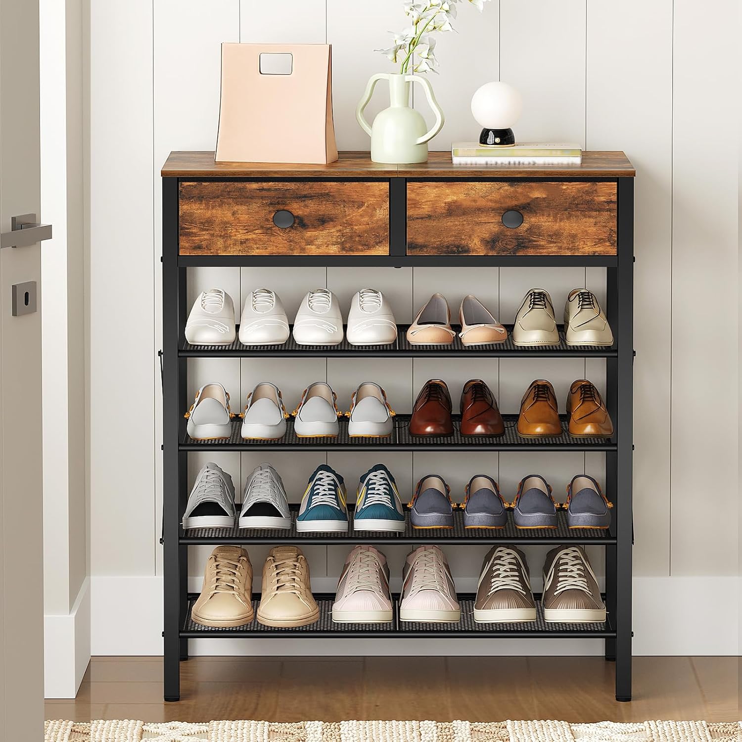 Entryway Shoe Rack - Hình 2