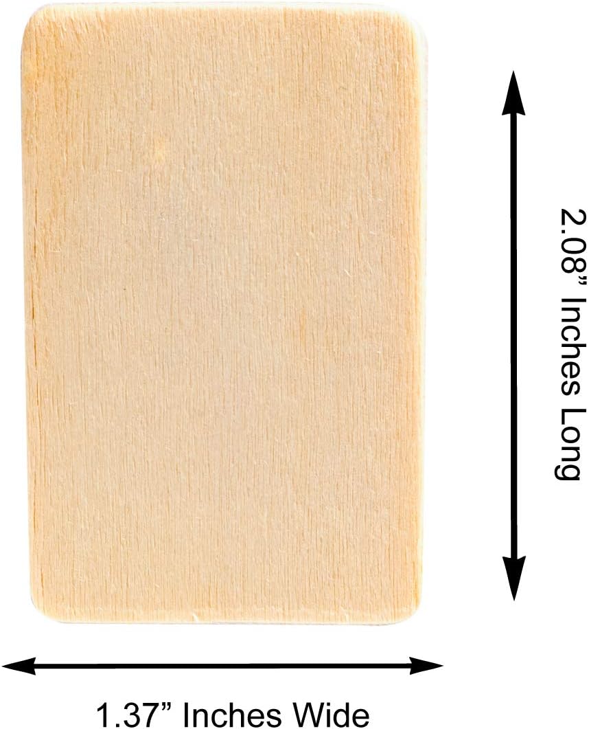 Wood Rectangle Blank Pieces - Image 3